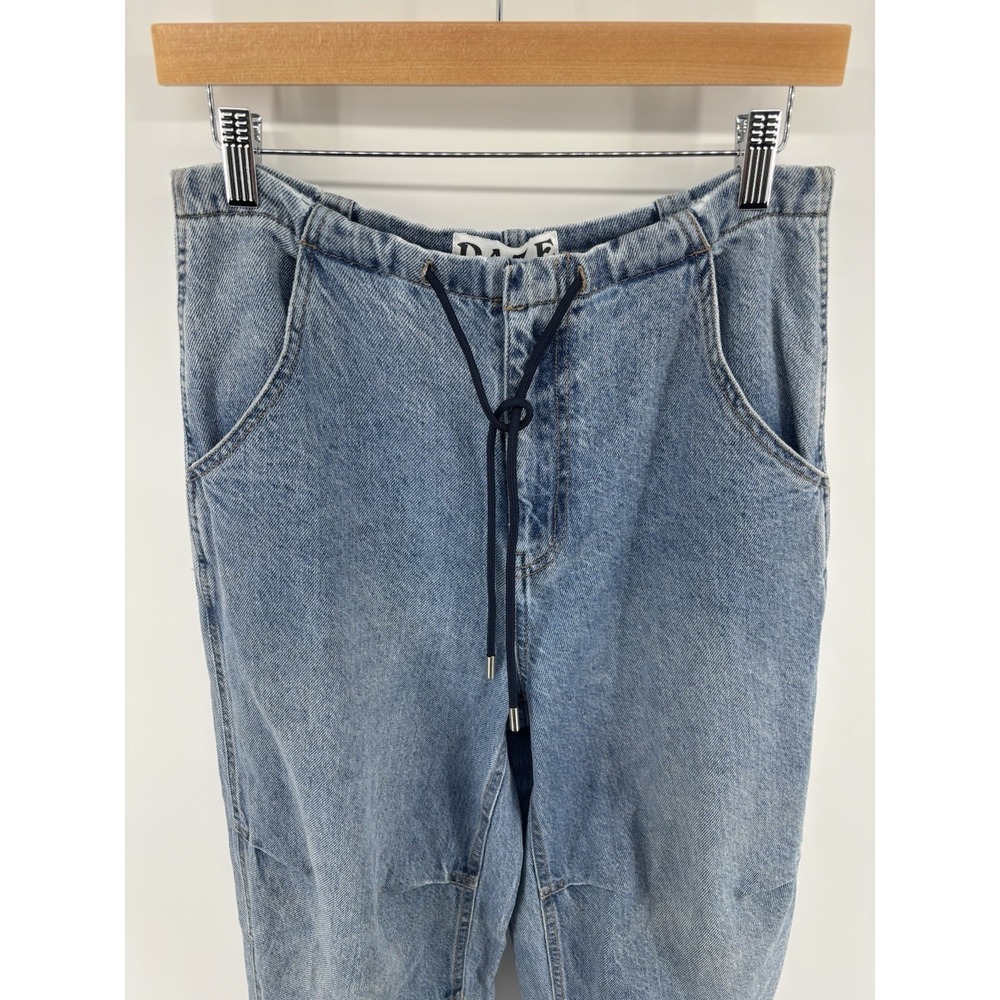 DAZE Denim Jetset Jogger Sz 26 (29) High Rise 90's Retro Cinched Ankle MSRP $122 - Picture 8 of 14